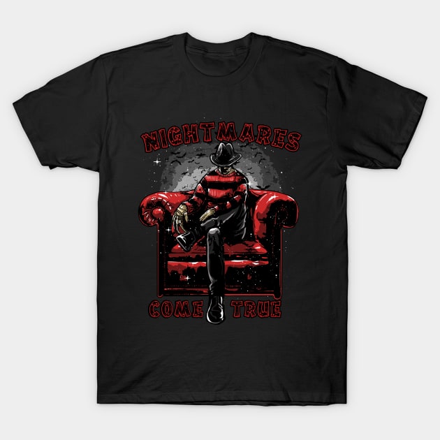 Nightmares T-Shirt by Dark Planet Tees